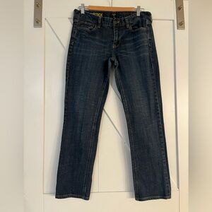 J. Crew Dark Blue Straight Leg Jeans